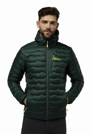 Green Men Jack Wolfskin Passamani Hoody Down Jackets | 30374436