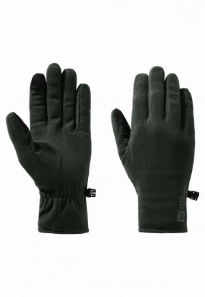 Green Men Jack Wolfskin Real Stuff Gloves | 86898693
