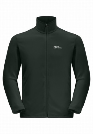 Green Men Jack Wolfskin Taunus Fz Fleece Jackets | 12015692
