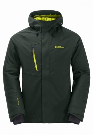 Green Men Jack Wolfskin Troposphere Ins Winter Jackets | 10416712