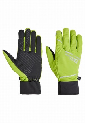 Green Women Jack Wolfskin Morobbia Summer Gloves | 35859674