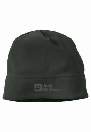 Green Women Jack Wolfskin Real Stuff Beanie | 86995572
