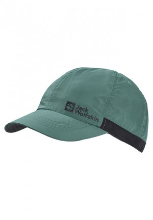 Green Women Jack Wolfskin Strap Baseball Caps | 53194326