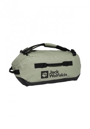 Grey Men Jack Wolfskin All-in 45 Duffle Bags | 52397665