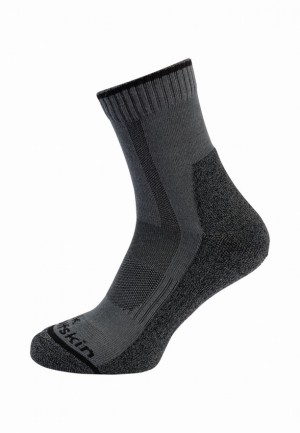 Grey Men Jack Wolfskin Hike Func Low C Socks | 44837923