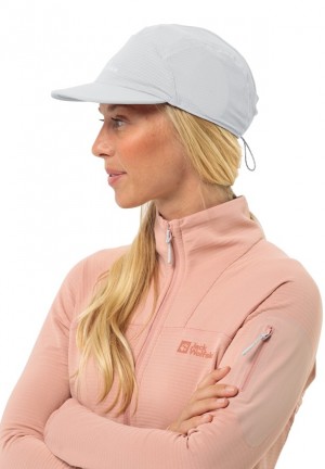 Grey Men Jack Wolfskin Prelight Chill Baseball Caps | 38728103