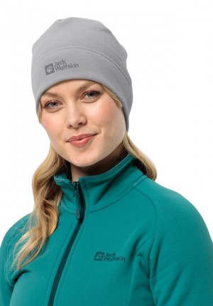 Grey Men Jack Wolfskin Real Stuff Beanie | 96366717