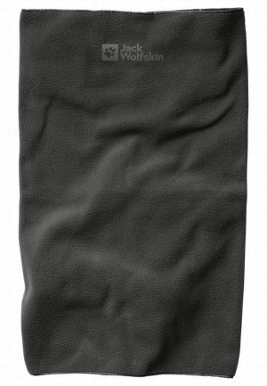 Grey Men Jack Wolfskin Real Stuff Loop Neck Warmer | 84855946