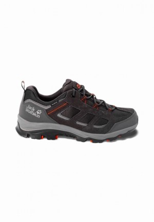 Grey Men Jack Wolfskin Vojo 3 Texapore Low Hiking Shoes | 67092646