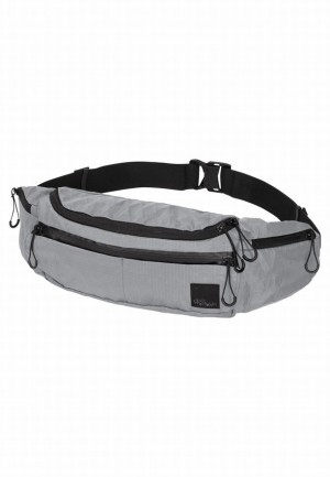 Grey Men Jack Wolfskin Wandermood Crossbody Bum Bag | 59723517