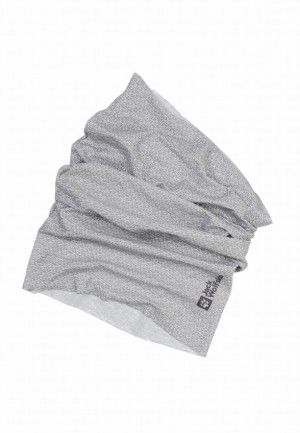 Grey Women Jack Wolfskin Basic Neck Warmer | 45440565