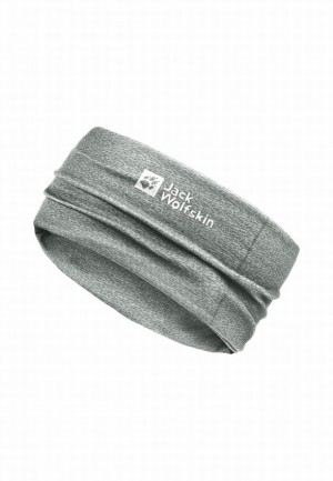 Grey Women Jack Wolfskin Breez Headband | 92232356