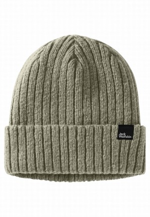 Grey Women Jack Wolfskin Cushy Beanie | 43910624