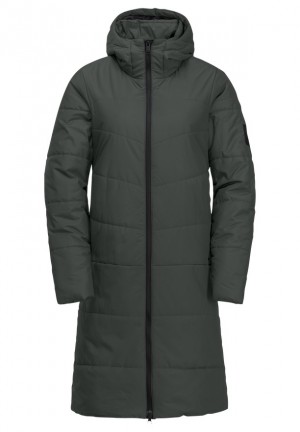 Grey Women Jack Wolfskin Deutzer Coats | 14104138