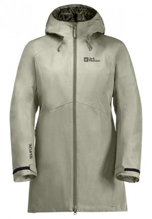 Grey Women Jack Wolfskin Heidelstein Ins Winter Jackets | 12633031