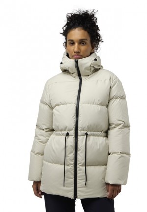 Grey Women Jack Wolfskin Kirschallee Winter Jackets | 48654827