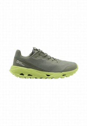 Grey Women Jack Wolfskin Prelight Vent Low Hiking Shoes | 45567686