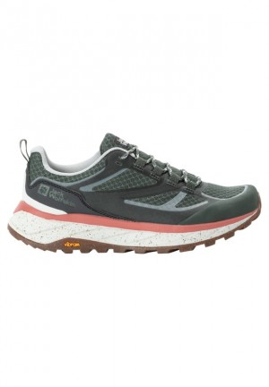 Grey Women Jack Wolfskin Terraventure Vent Low Outdoor Shoes | 87922697