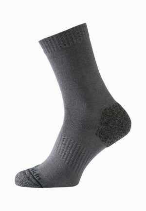 Grey Women Jack Wolfskin Urban Merino Cl C Socks | 51617969
