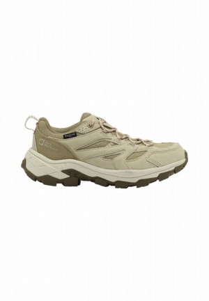 Grey Women Jack Wolfskin Vojo Tour Texapore Low Hiking Shoes | 21434616
