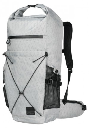 Grey Women Jack Wolfskin Wandermood Rolltop 30 Hiking Backpack | 78601723