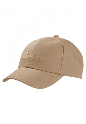 Khaki Women Jack Wolfskin Baseball Baseball Caps | 94664787