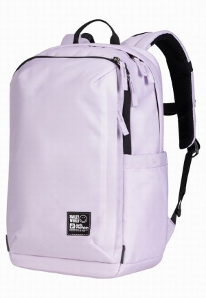 Lavender Women Jack Wolfskin Smileyworld Daypack | 15292352