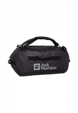 Navy Men Jack Wolfskin All-in 45 Duffle Bags | 24609983