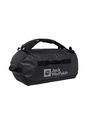 Navy Men Jack Wolfskin All-in 45 Duffle Bags | 10709936