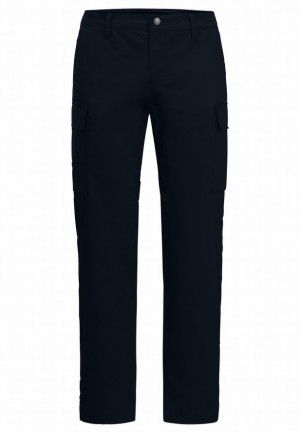 Navy Men Jack Wolfskin Arctic Road Cargo Pants | 58799237