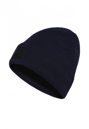 Navy Women Jack Wolfskin Arcaden Beanie | 62504050