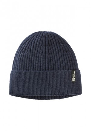 Navy Women Jack Wolfskin Cosy Beanie | 56340262