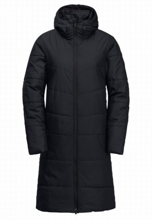 Navy Women Jack Wolfskin Deutzer Coats | 86607998
