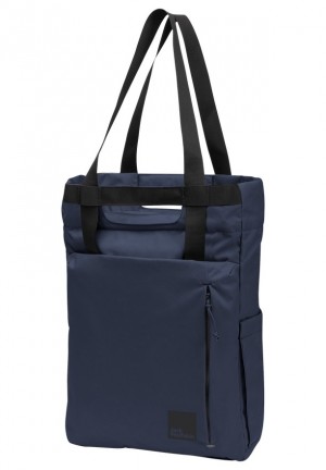 Navy Women Jack Wolfskin Ebental Daypack | 66738554