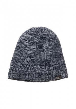 Navy Women Jack Wolfskin Feldberg Beanie | 33374263