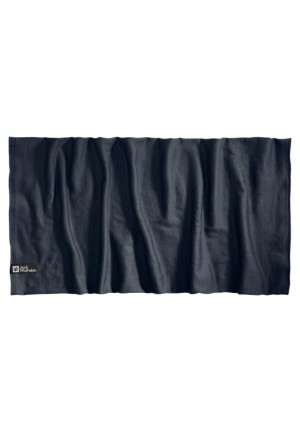Navy Women Jack Wolfskin Merino Neck Warmer | 20494716