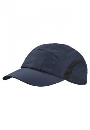 Navy Women Jack Wolfskin Vent Baseball Caps | 76068386
