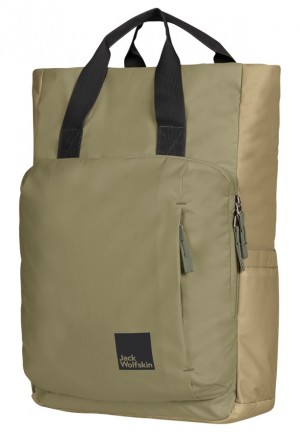Olive Men Jack Wolfskin Hoellenberg Daypack | 85248205