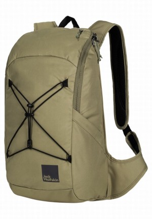 Olive Men Jack Wolfskin Sooneck Backpacks | 96622881