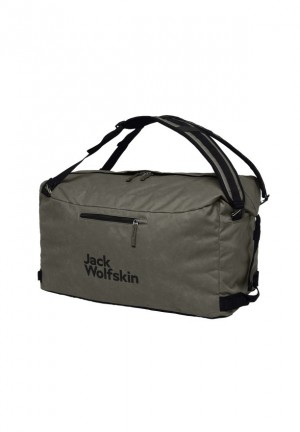 Olive Men Jack Wolfskin Traveltopia 65 Duffle Bags | 25539849