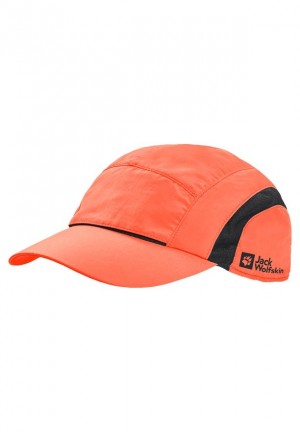 Orange Women Jack Wolfskin Vent Baseball Caps | 79729937