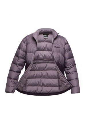 Purple Women Jack Wolfskin Ather Down Jackets | 61883201