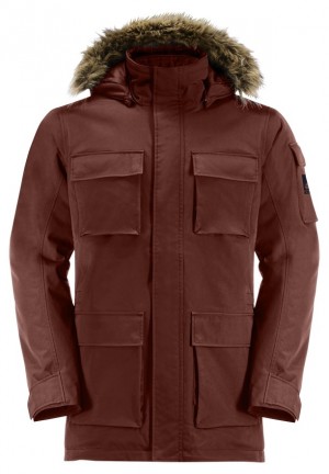 Red Men Jack Wolfskin Glacier Canyon Coats | 71435161