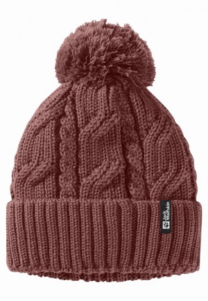 Red Men Jack Wolfskin Pompom Beanie | 23408434