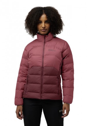 Red Women Jack Wolfskin Ather Down Jackets | 94193321