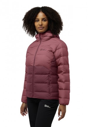 Red Women Jack Wolfskin Ather Down Jackets | 85819555