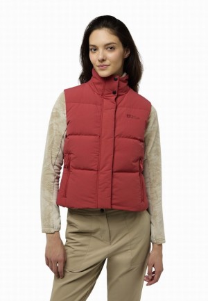 Red Women Jack Wolfskin Nordlicht Vest | 19236017