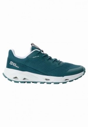 Turquoise Men Jack Wolfskin Prelight Vent Low Hiking Shoes | 20300691