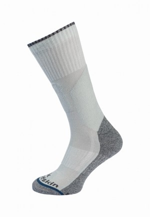 White Men Jack Wolfskin Trek Func Cl C Socks | 73631767