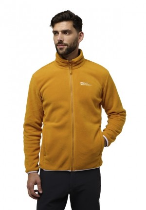Yellow Men Jack Wolfskin Altenberg 3in1 Jackets | 59088391